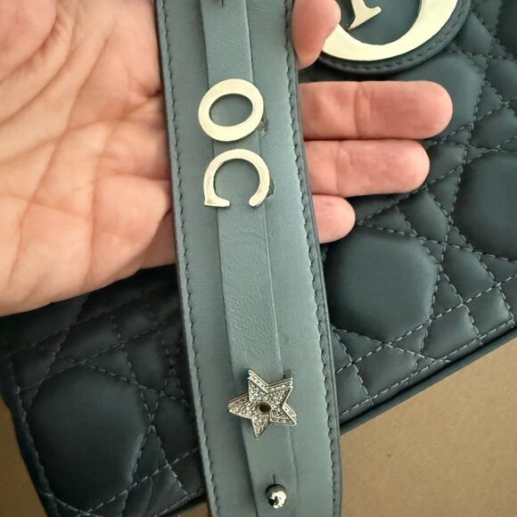 Christian Dior Cannage gradient My ABCDior Lady Dior Grey - Picture 9 of 14